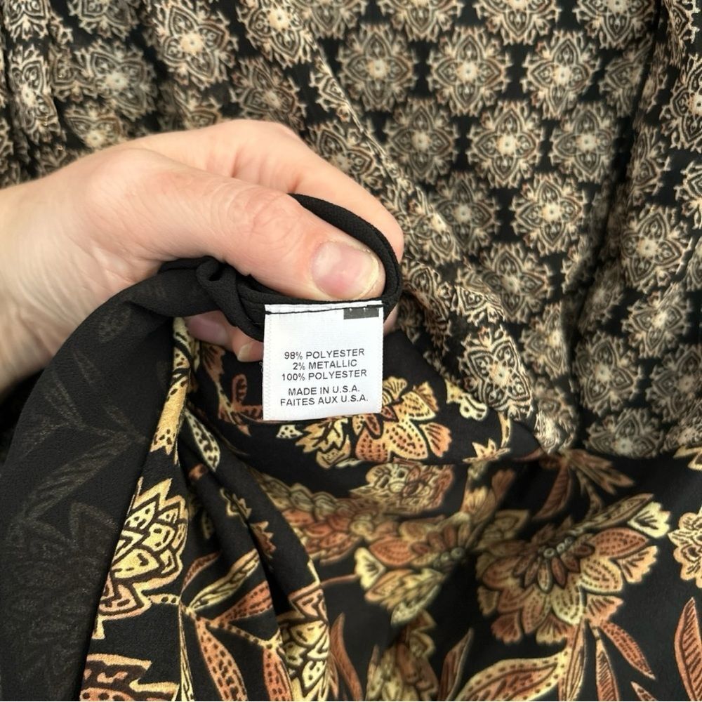 MISA Los Angeles Amber Paisley Mini Dress,‎ Size 8 - Picture 14 of 16